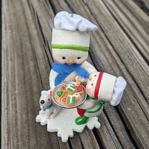 Hallmark Snowflake Ornament, Keepsake, Season's Treatings! Christmas